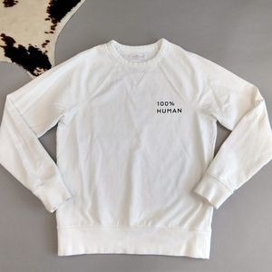 Everlane XS 100% Human French Terry Sweatshirt